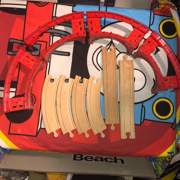 curved bridge w/ track & 2 ascending tracks - Picture 5 of 8